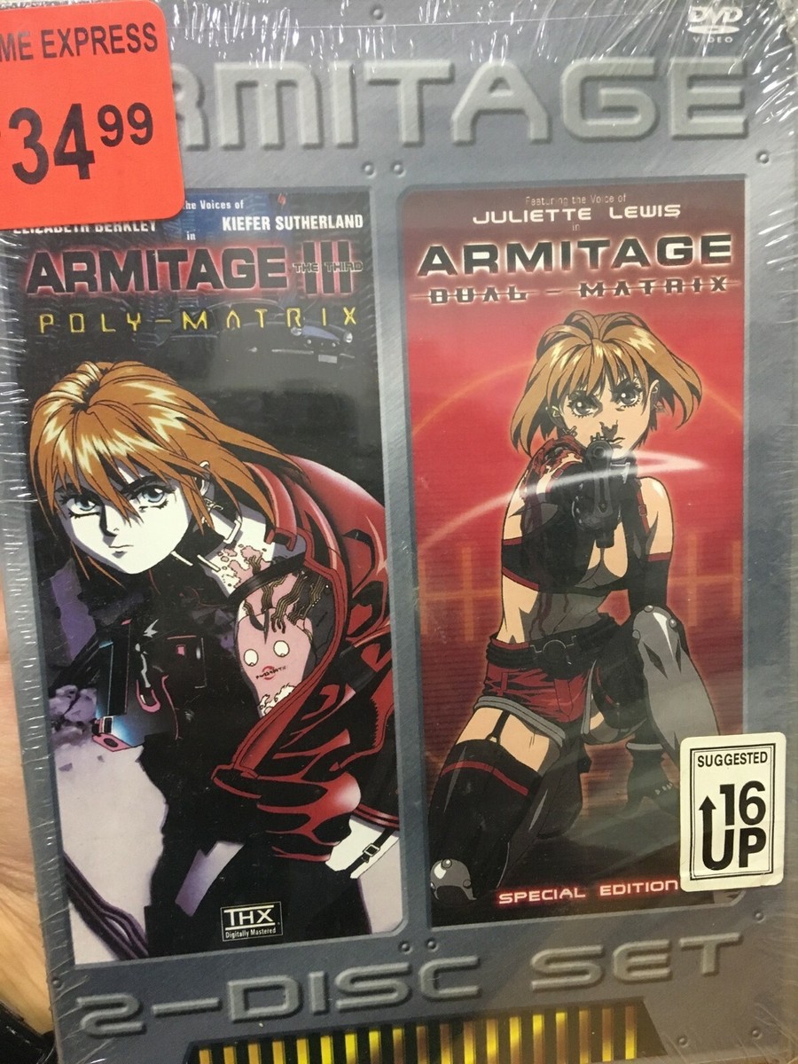 Armitage: Dual-Matrix/Poly-Matrix (DVD, 2002, 2-Disc Set) for sale
