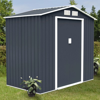 Metall Gerätehaus Gartenhaus Geräteschuppen Schuppen ...