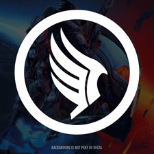 Mass Effect Paragon Vinyl Decal Sticker