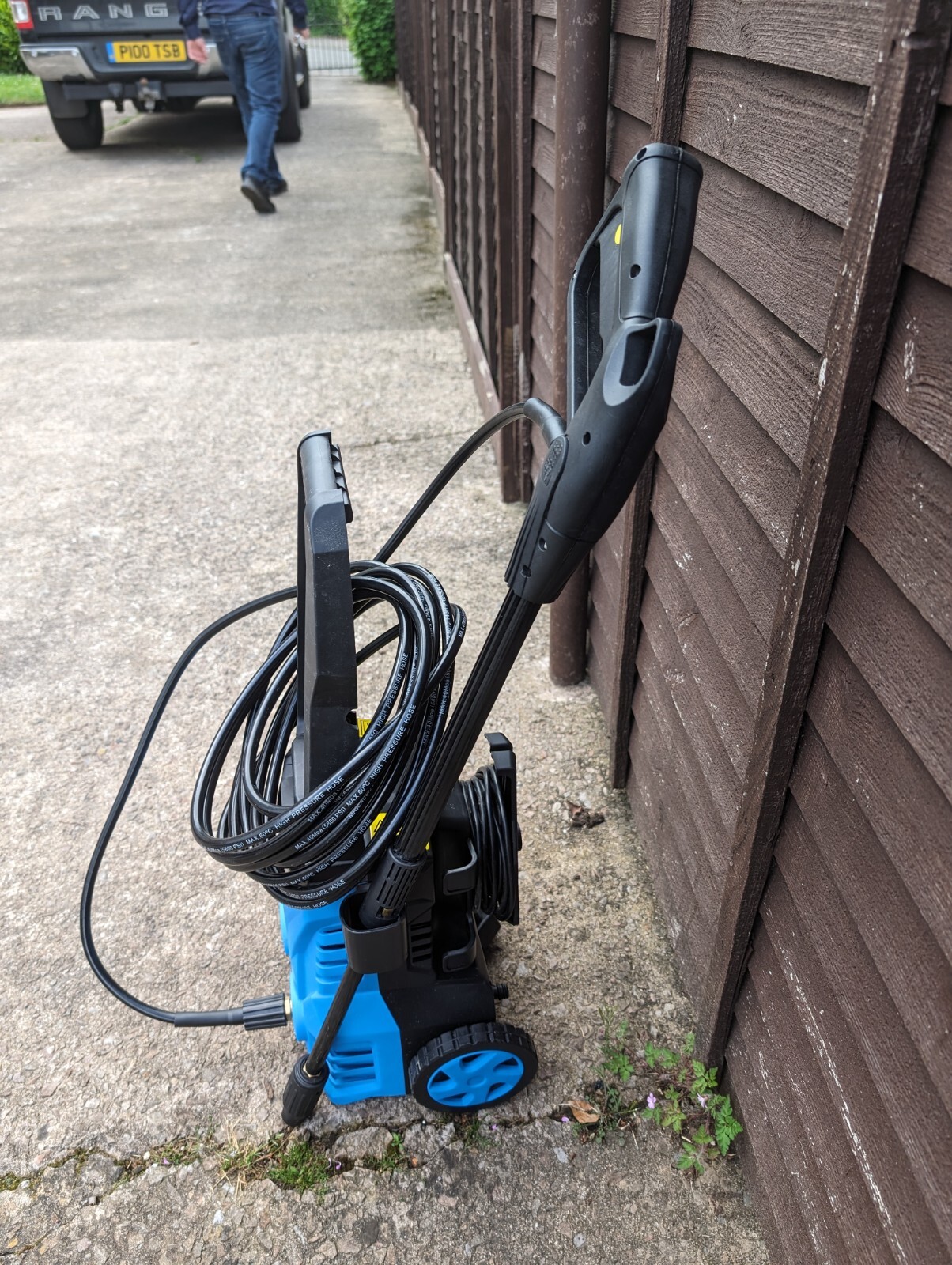 TopTech Pressure Washer 1800W 120 Bar with Karcher style new hose and