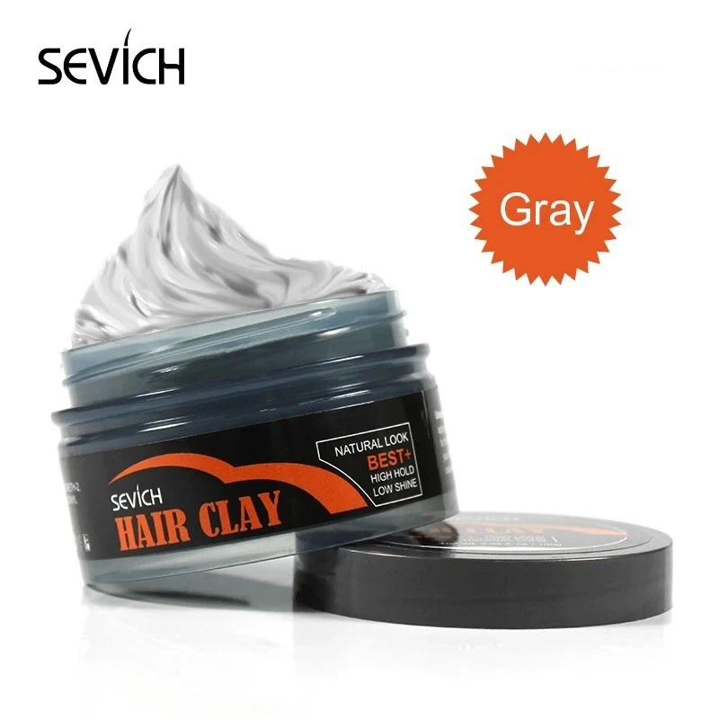 Shine Hair Styling Clay 100g High Hold Matte Finish Hair Styling Wax Long Men - Image 2 of 4