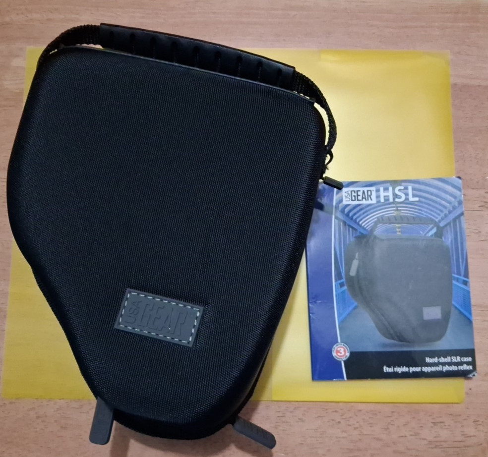 USA Gear DSLR Hard Shell Camera Case w Storage & Padded Inte