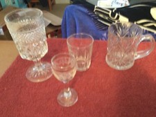 4 Piece Misc. Lot of Glasses