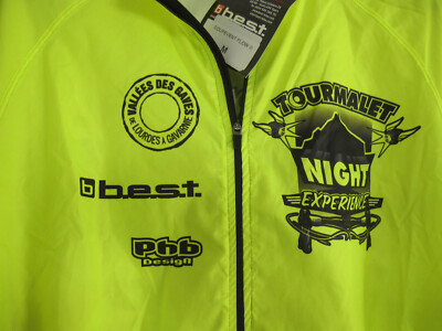 Veste Coupe-vent Cycliste Tourmalet Best - Jaune Fluo - Taille M - Occasion