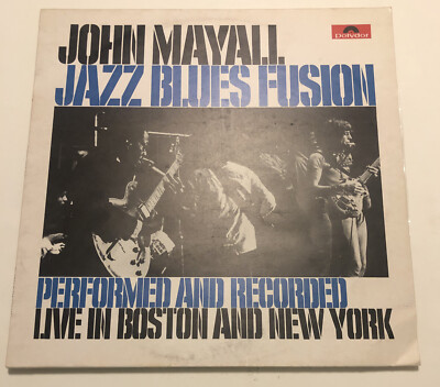 JOHN MAYALL Jazz/Blues Fusion POLYDOR LP  VINYL EX