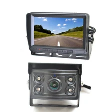 Panoramic Rear View Reverse Backup Camera System for RV Truck Bus Van Trailer