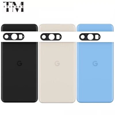 TTIMORE Back Glass Top Panel Bottom Cover Camera Lens for Google Pixel 8 Pro Replacement