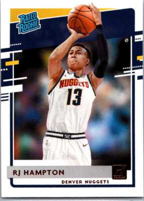 RJ Hampton #237 2020-21 Donruss Rookie Denver Nuggets | eBay