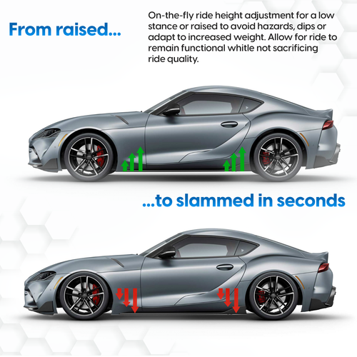TOPair Air Struts Air Bag Suspension 16+ Civic Coupe / Sedan (Excludes Hatchback - Picture 3 of 5