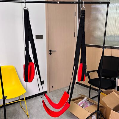 Sex Swing Suspension Sling Head Handcuffs Restraints Love Aid For Couples BDSM