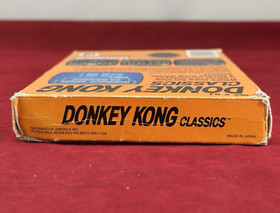 Donkey Kong Classics - Gioco Nintendo NES con scatola e manuale