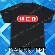 New H-E-B Grocery Logo T-Shirt Funny Size S to 5XL