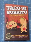 Taco vs Burrito Card Game, NEW! 5th Anniversary Edition, Toy Award, Food Fight