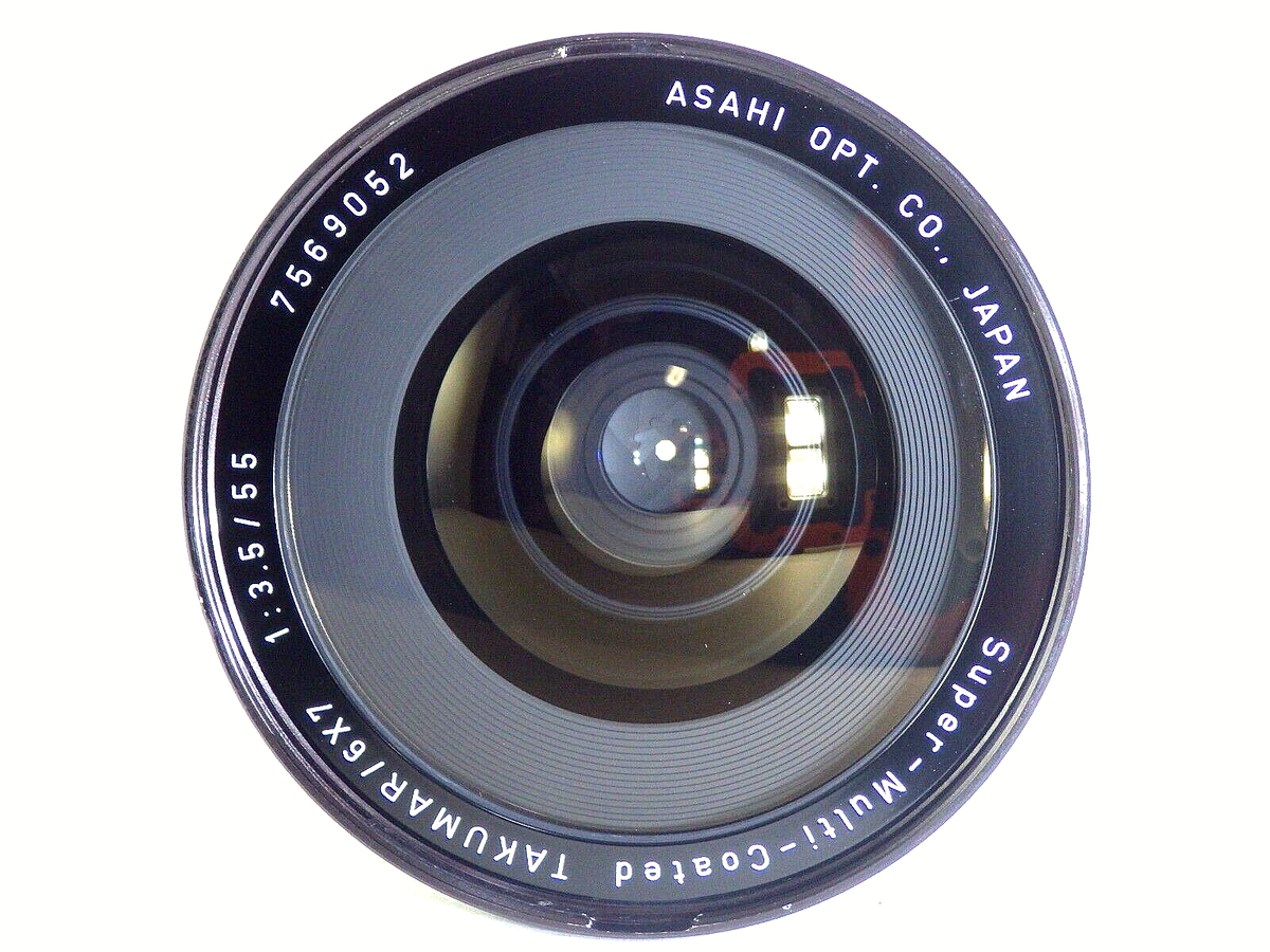 Pentax Super Multi Coated TAKUMAR 6x7 55mm f/3.5 MF Lens SMC Pentax Super Multi Coated TAKUMAR 6x7 55mm f/3.5 MF Lens SMC