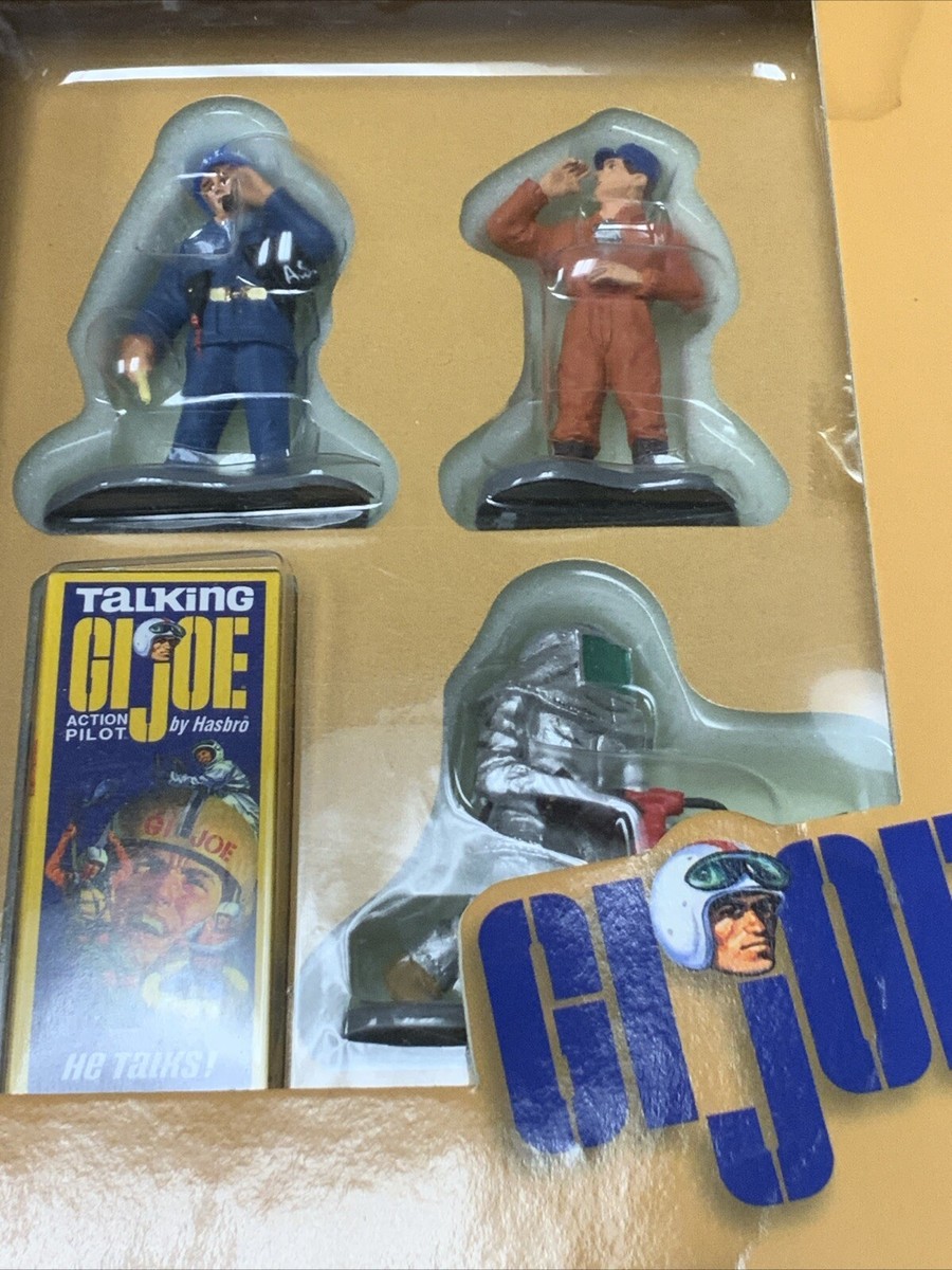 17220 GI Joe Action Pilot 3 Piece Boxed Set 54mm Pewter William