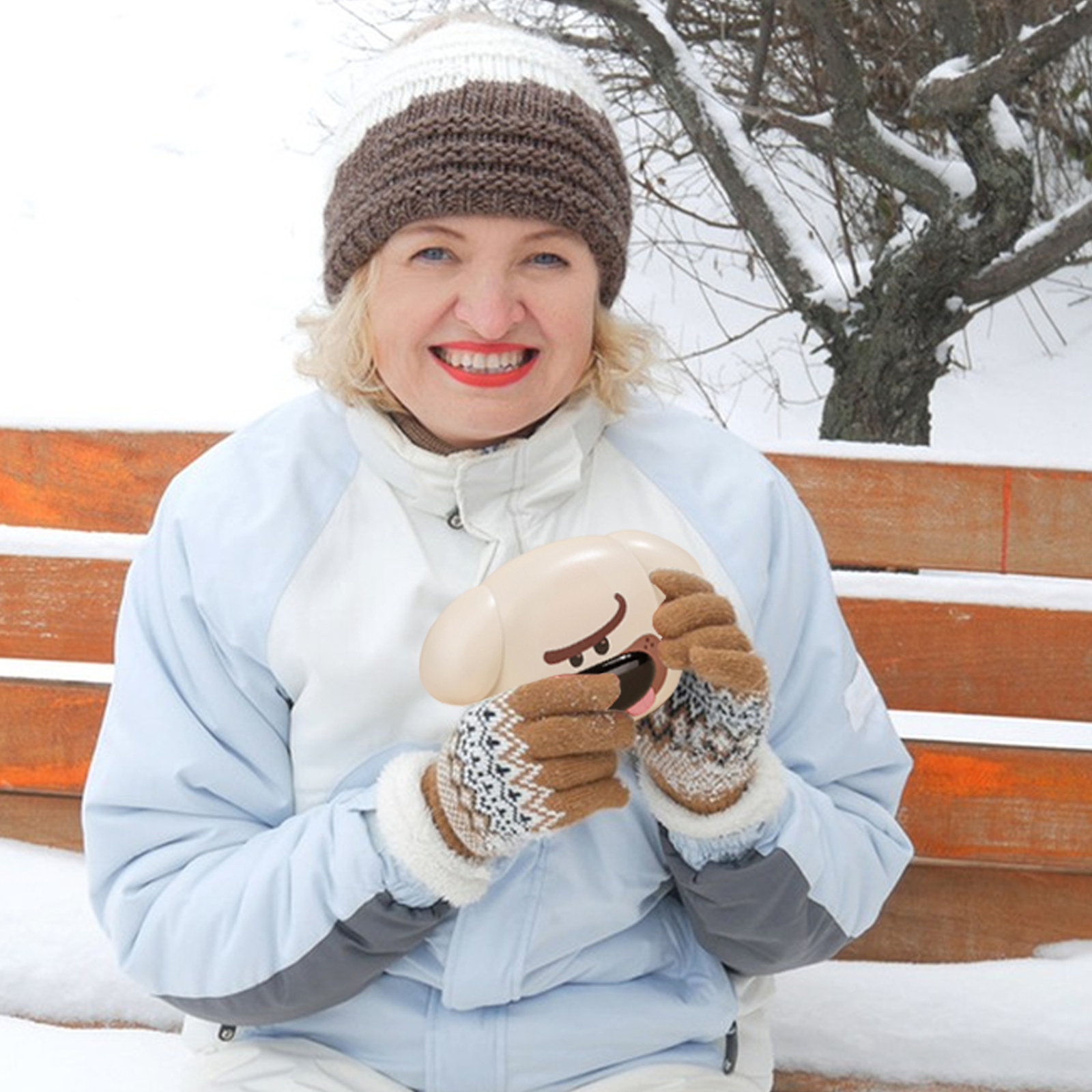 Hand Warmers Dog Shape Hand Warmers Rechargeable Reusable Hand Warmer charmingly