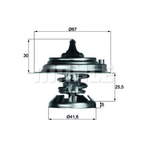 Mahle Original Thermostat, Coolant TX 29 85D-image