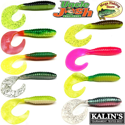 Kalins USA Profi Twister Shad 5cm 8cm 12cm - Hecht Zander Barsch Norwegen  Kder | eBay.de