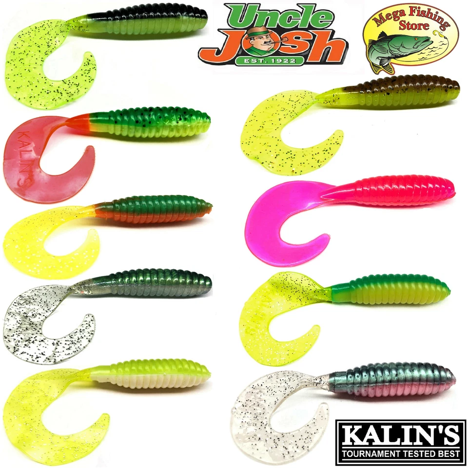Kalin´s USA Profi Twiste Gummifisch 5-12cm - Hecht Zander Barsch Norwegen Köder