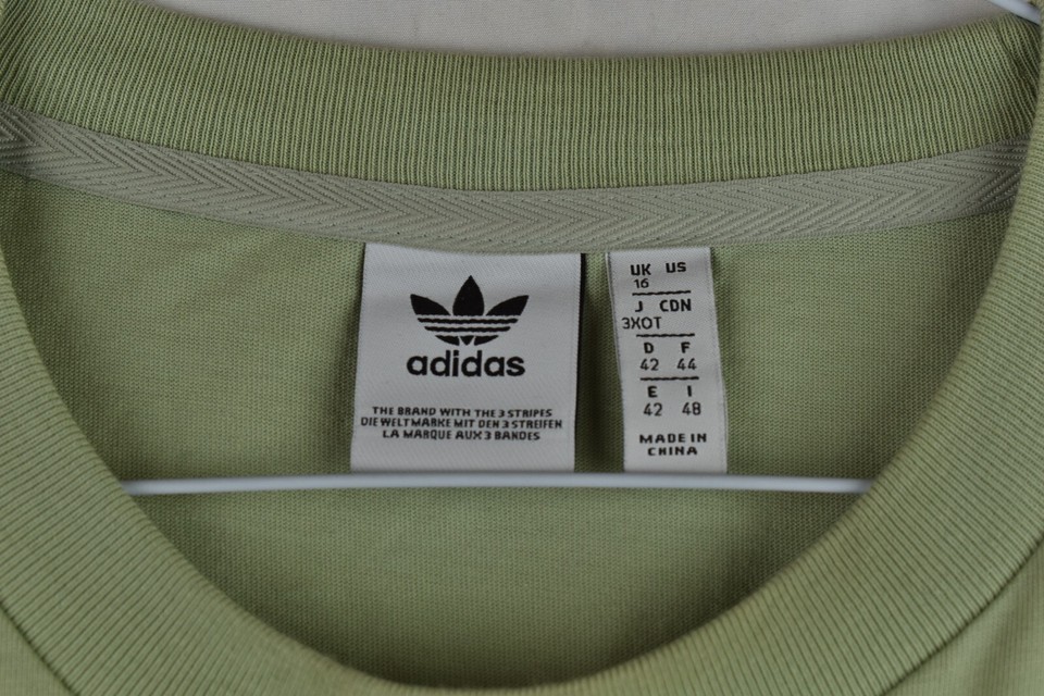 ADIDAS Green TShirt size Uk 16 Womens Sportswear Summer eBay