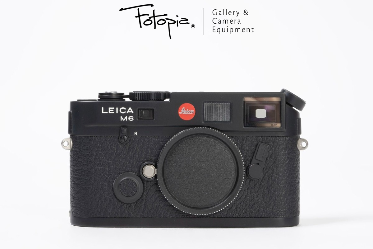 Leica M6 TTL - Black / 0.72 / 10433, full packing; 35mm RF film