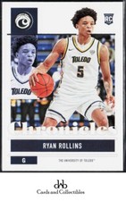 2022 Panini Chronicles Draft Picks #24 Ryan Rollins Rookie