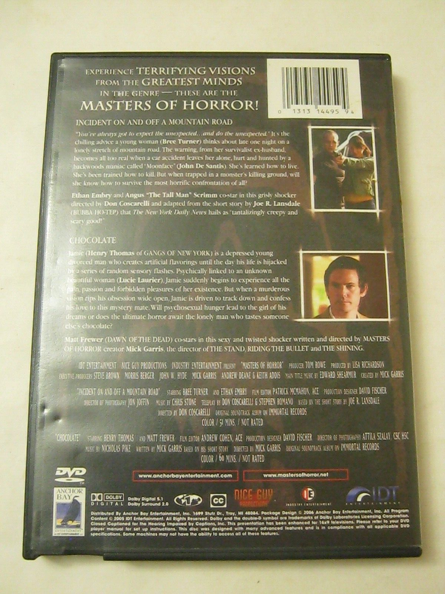 Masters Of Horror - Incident On And Off A Mountain Road, Chocolate