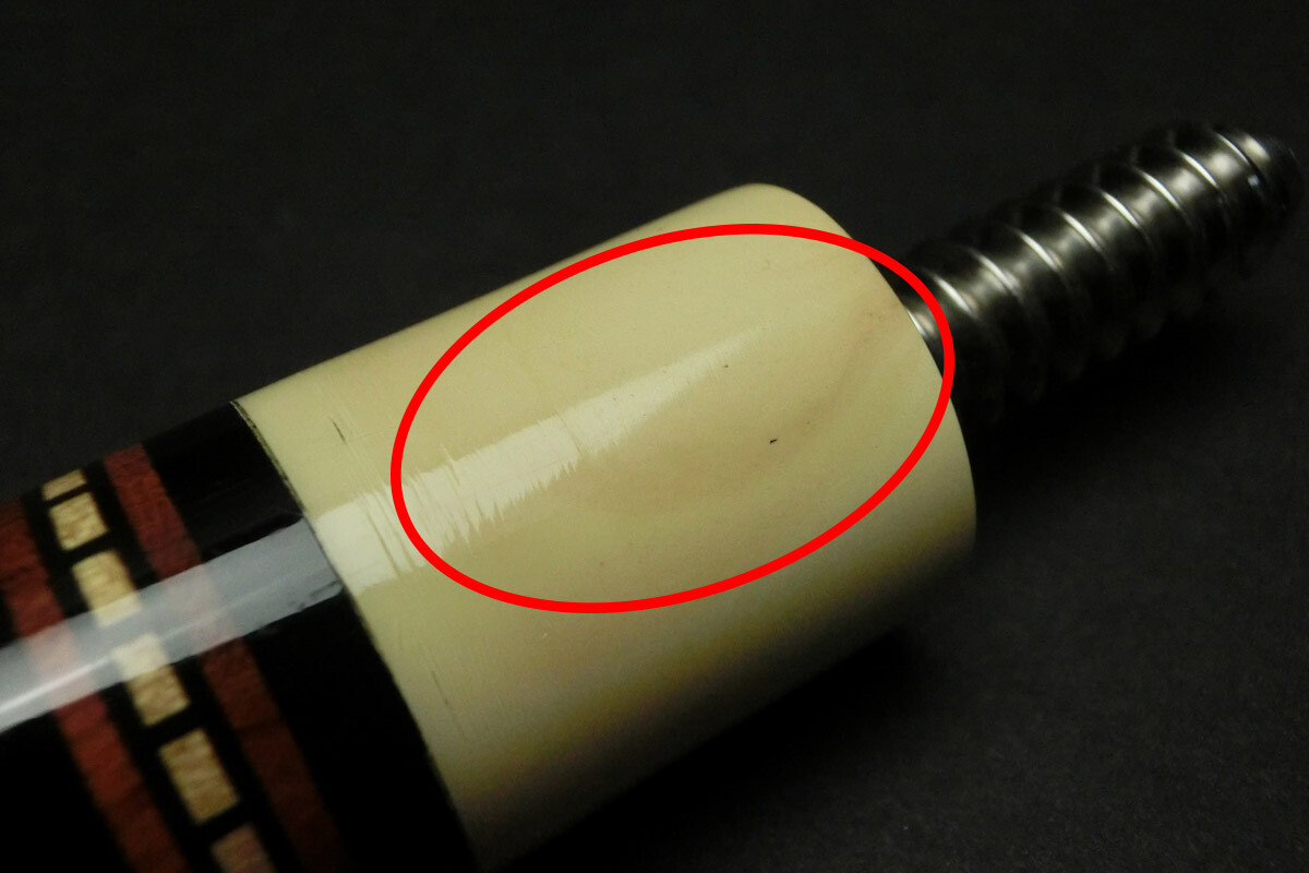 Mcdermott マクダモット ビンテージキュー 1980年代 Dシリーズ？ McDermott 1980's D-20 Billiard cue Shaft and Bat Two-Piece