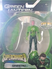 MATTEL DC UNIVERSE GREEN LANTERN MOVIE SUPERCHARGED SINESTRO 2011 NEW TARGET.