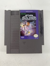 Star Soldier Nintendo NES Game Tested Authentic