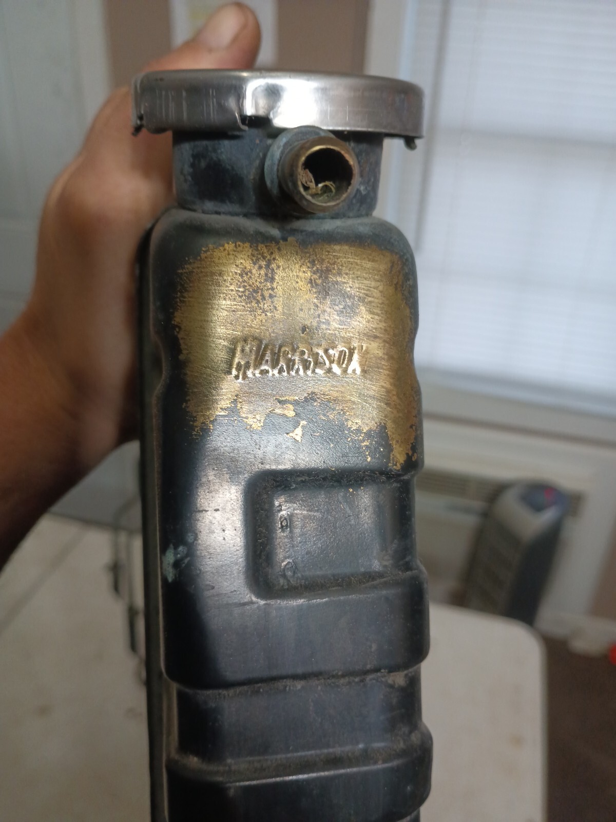 Harrison Radiator Tag Vtg Harrison Radiator 2 Row Chevrolet GM , Pontiac? | eBay