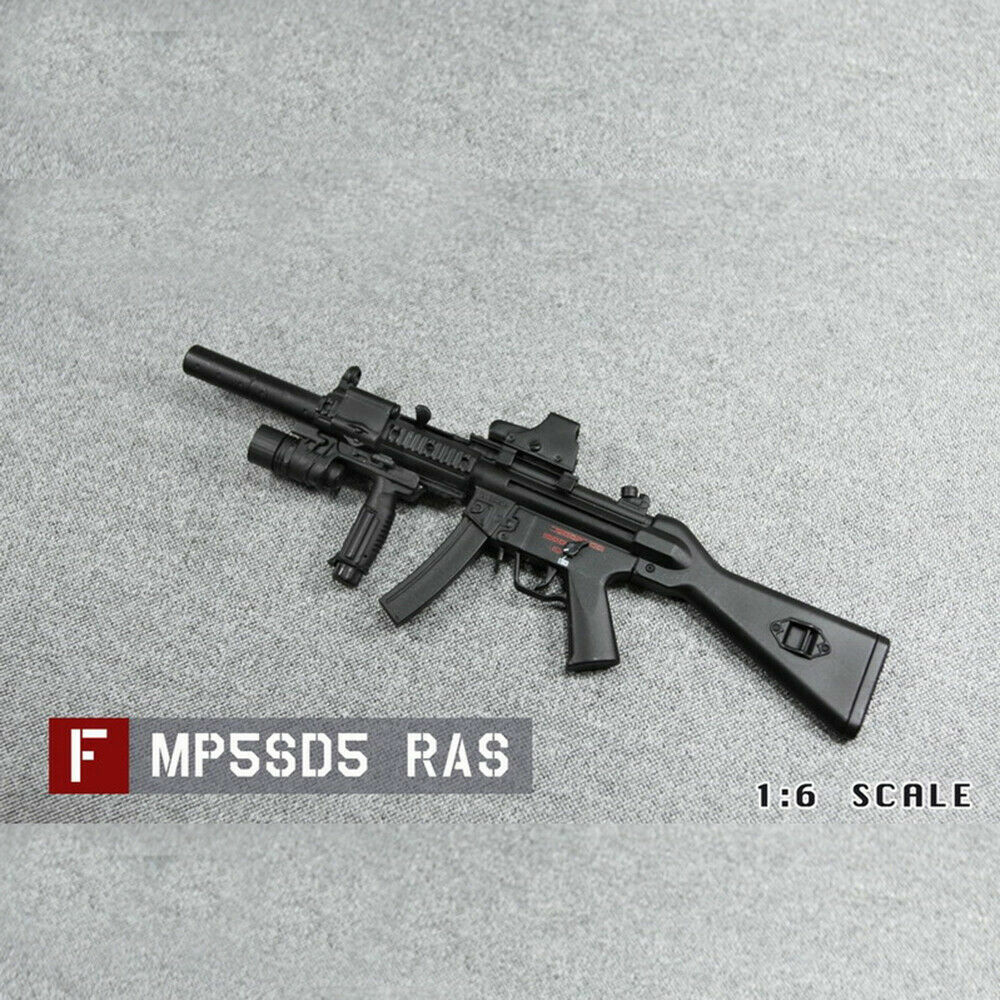 トイガン mp5sd5 ZYTOYS ZY8042F 1/6 MP5SD5 RAS Heckler & Koch Submachine Gun Set