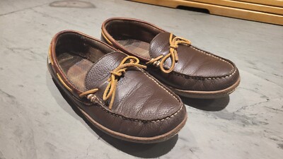 L.L.Bean Men’s Leather Slipper Size 10 Medium LL Bean Men main image 3