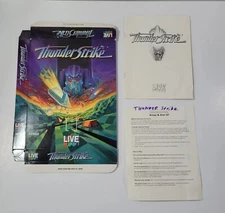 Vintage Thunderstrike - Live Studios Amiga 1990 Box Manual Reference Card Only 