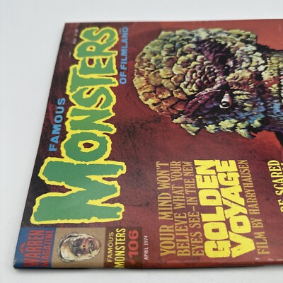 106 Famous Monsters of Filmland (APR 1974) Cover: The Sun Demon by