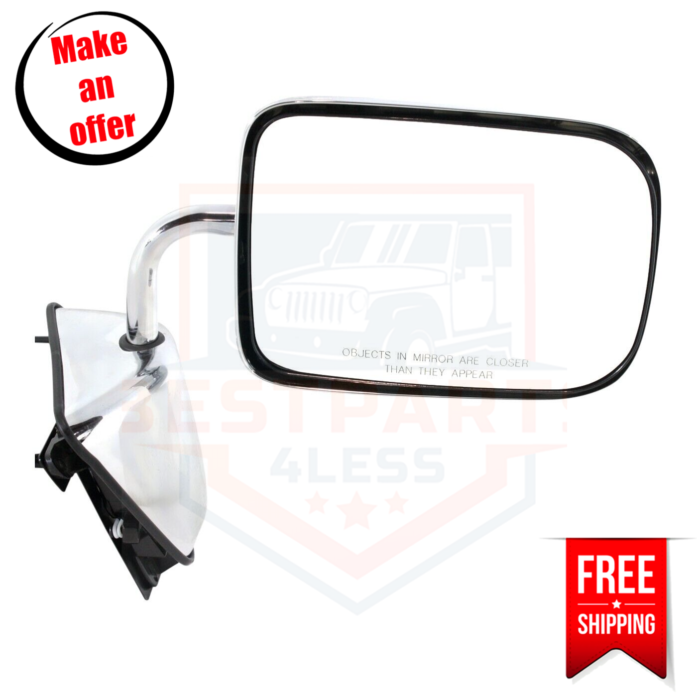 Oem Fit Car Mirror Kool Vue Mirror Wiring Diagram 1 Year Warranty ...
