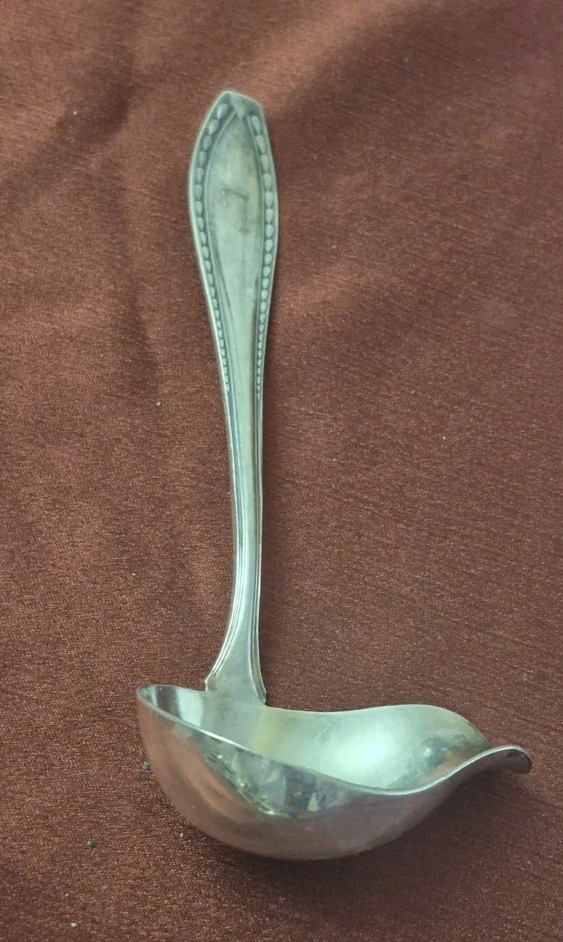 German Gerhardi Selecta 90 Silver Plate Ladle