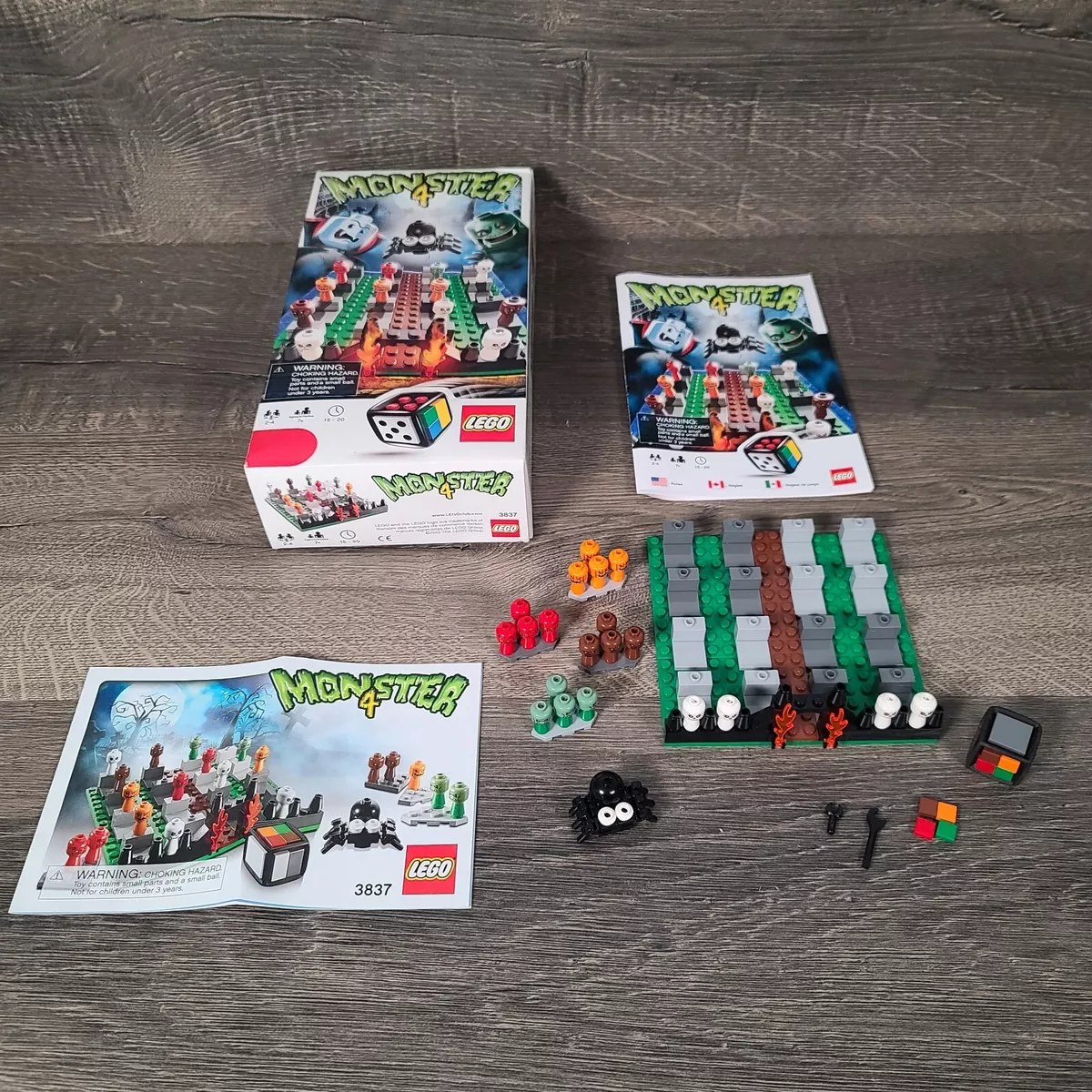 LEGO Monster 4 Game 3837 100 Complete