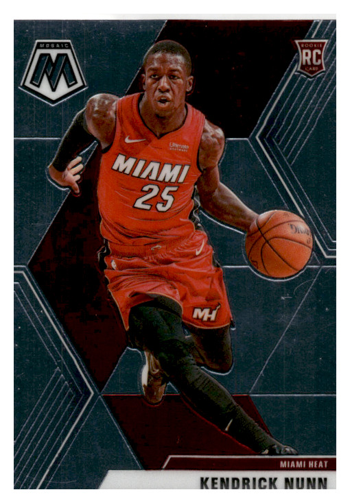 2019 Panini Mosaic #234 Kendrick Nunn RC Miami Heat
