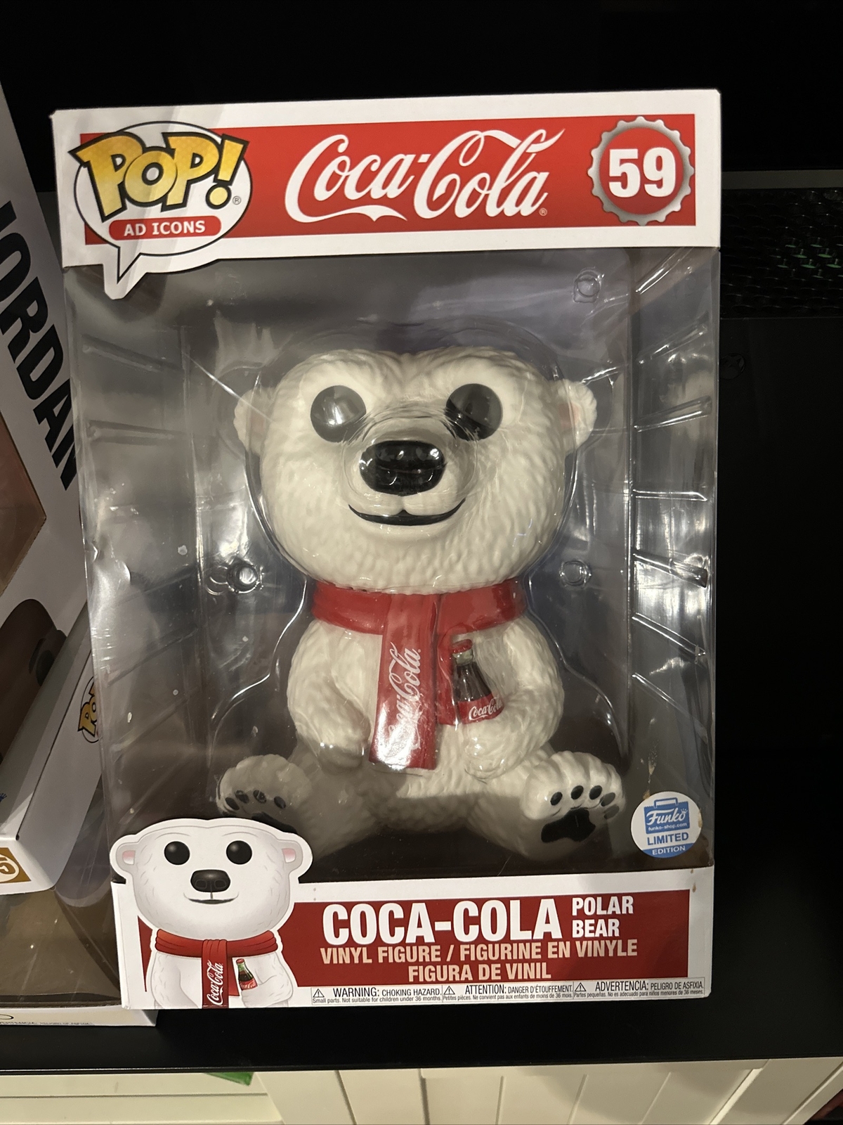 Funko Pop! Iconos Publicitarios Exclusivos De 10 Pulgadas De Coca Cola Bear #59