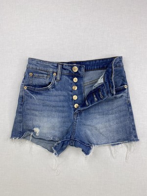 sts blue Kate high rise cut off shorts 