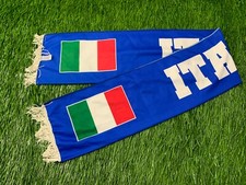 ITALY NATIONAL TEAM RARE FOOTBALL SOCCER FAN SCARF ONE SIZE