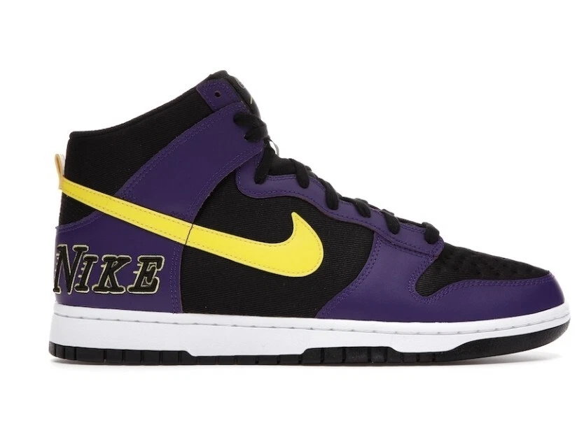 Nike Dunk Premium EMB High Lakers for Sale | Authenticity
