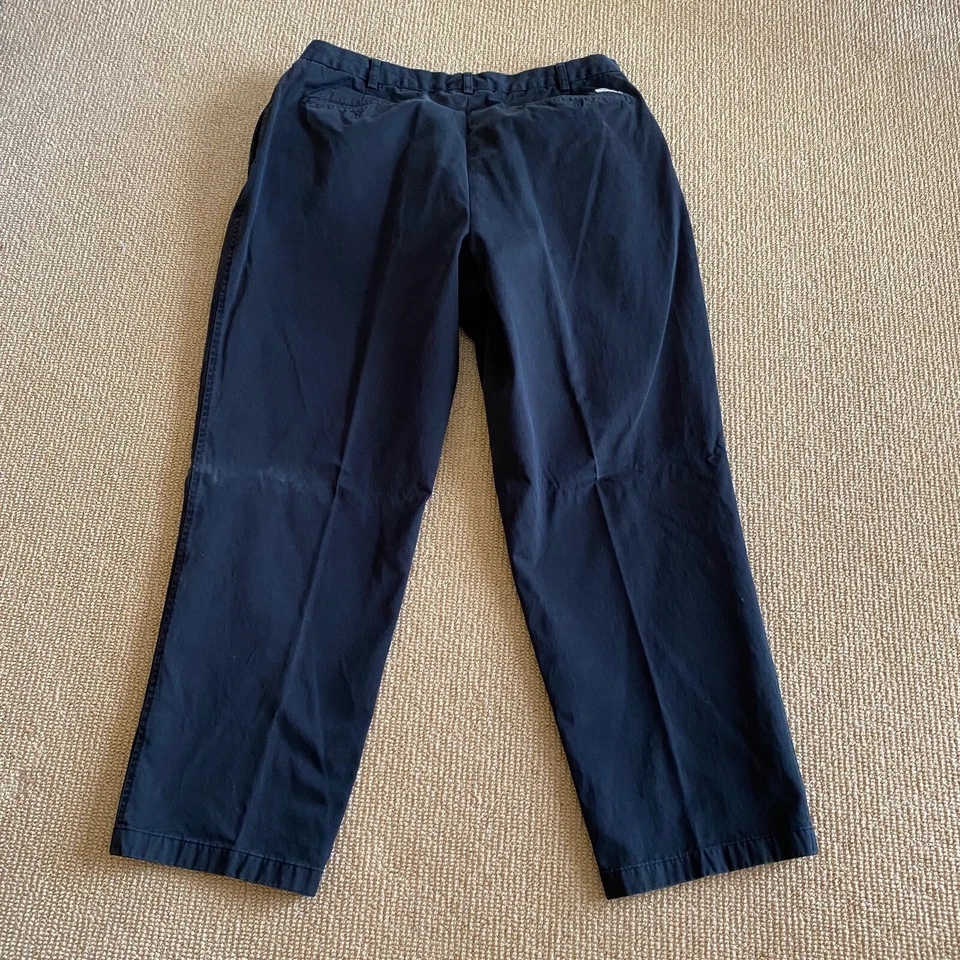 Men's Daniel Cremieux Collection Navy Pants Size 40x32, Gently Used - Image 2 of 4