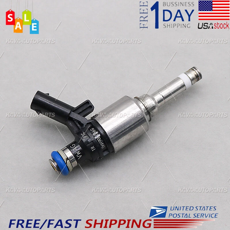 4 piezas inyectores de combustible para Audi A3 A4 A5 Q5 VW CC GTI Tiguan 2,0 L Turbo 06H906036G Foto 4 de 4