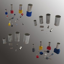 Aderendhülsen von 0,14 - 120 mm² isoliert u...