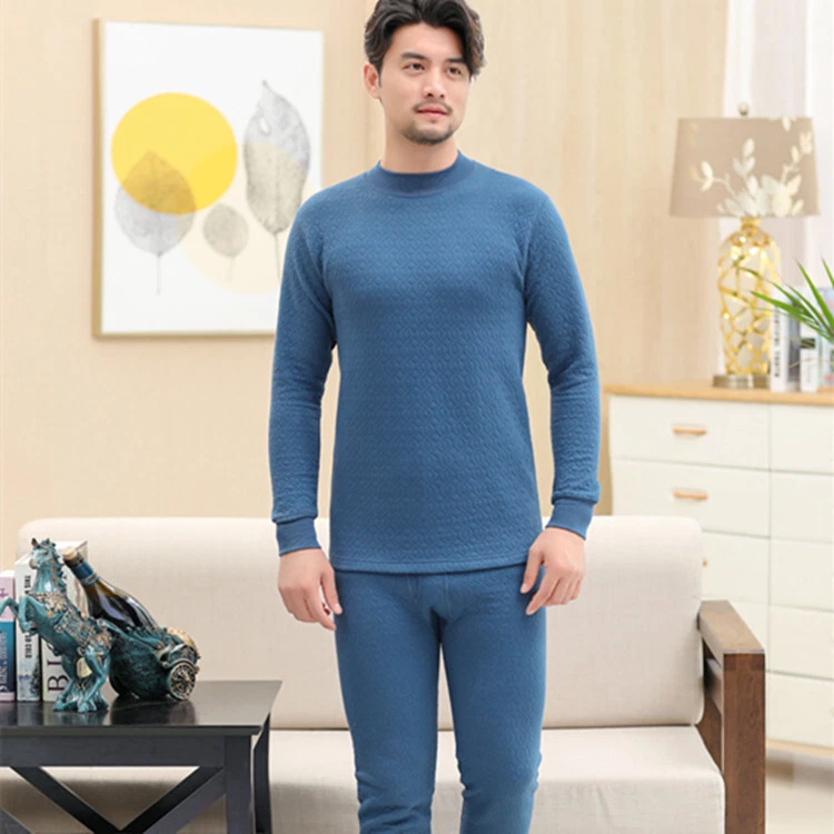 Men Elastic Thermals Inner Wear Constant Temperature Ultra-thin Underwear  Suit