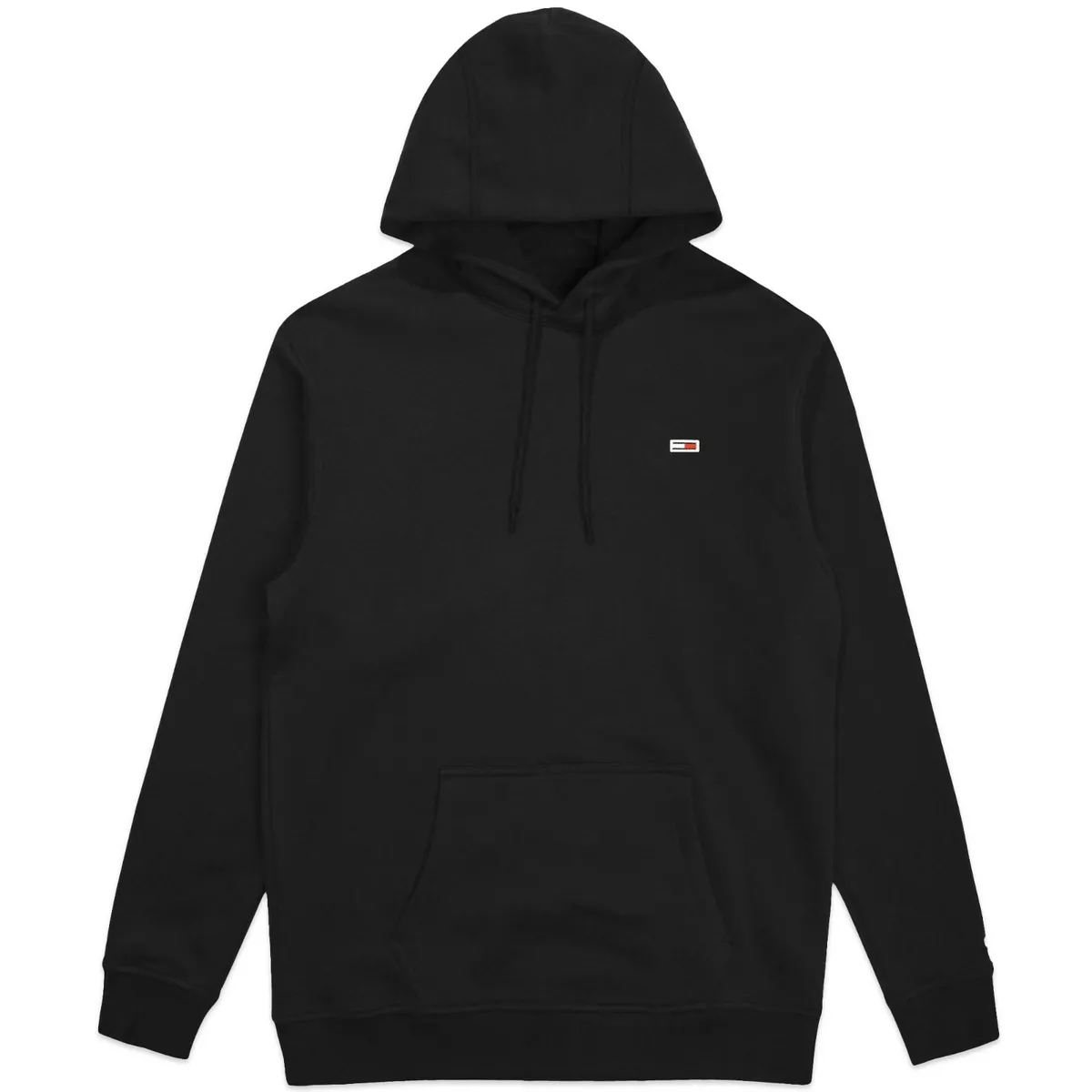 Tommy Hilfiger Hoodie Tommy Jeans Overhead Flag Black Navy