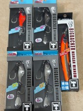 JACKALL BigBacker Metal Jig Set of 4 Gulf Minnow Lure Fishing Equipment