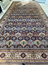 Authentic large Handmade Afghan Rug – 6m x 3m (18m²)